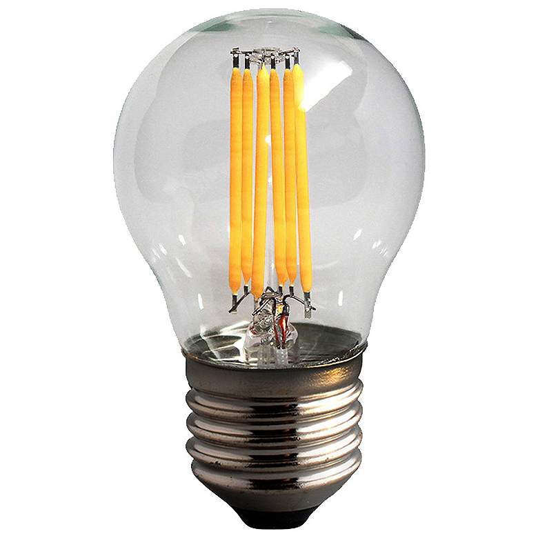 Image 1 40W Equivalent Clear 4W LED Dimmable Standard G16 Filament