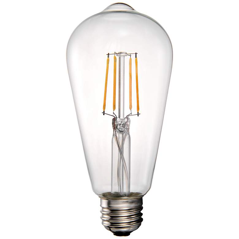 Image 1 40W Equivalent Clear 4W LED Dimmable Standard ST19