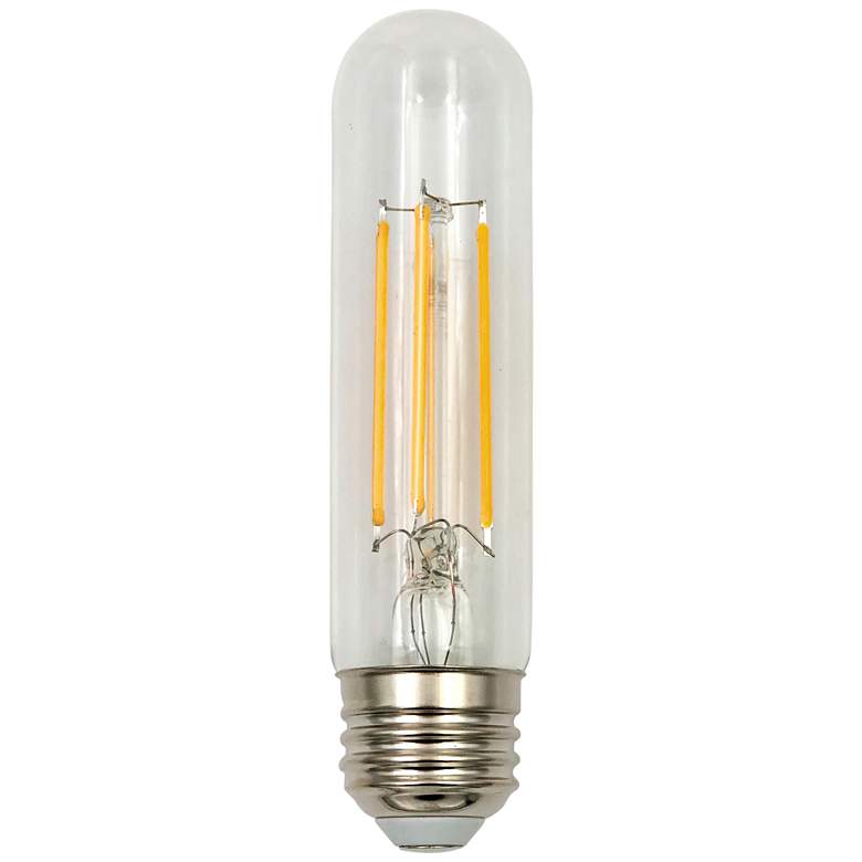 Image 1 40W Equivalent Clear 5 1/2W LED Dimmable Standard T10 Bulb