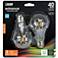 40W Equivalent Clear 5W LED Dimmable T20-Comp 2 Pack