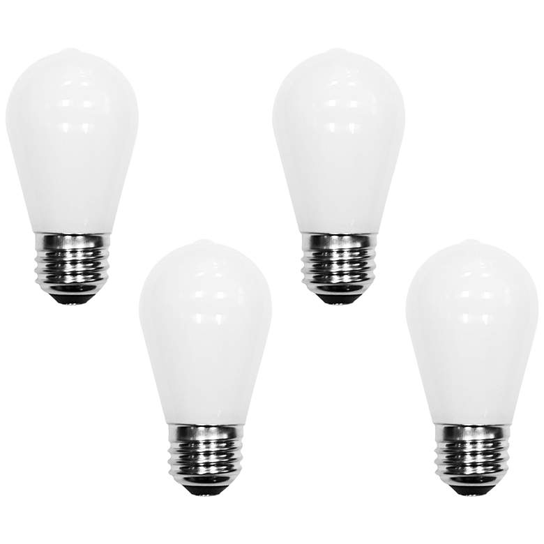 Image 1 40W Equivalent Dimmable 4W Standard Base LED Bulbs 4-Pack
