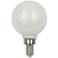 40W Equivalent Frost 4W LED Dimmable Candelabra G16.5 Bulb