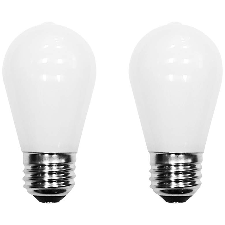 Image 1 40W Equivalent Frosted 4W LED Dimmable Standard 2-Pack