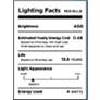 40W Equivalent Frosted 4W LED Dimmable Standard A15 6-Pack