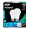 40W Equivalent Frosted 5W LED Dimmable Standard 2-Pack