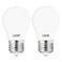 40W Equivalent Frosted 5W LED Dimmable Standard A15 2-Pack