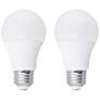 40W Equivalent Frosted 7W LED Dimmable Standard 2-Pack