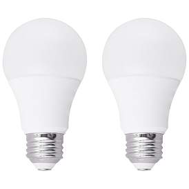 Image1 of 40W Equivalent Frosted 7W LED Dimmable Standard A19 2-Pack