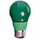 40W Equivalent Green 5 Watt LED Non-Dimmable Standard Bulb
