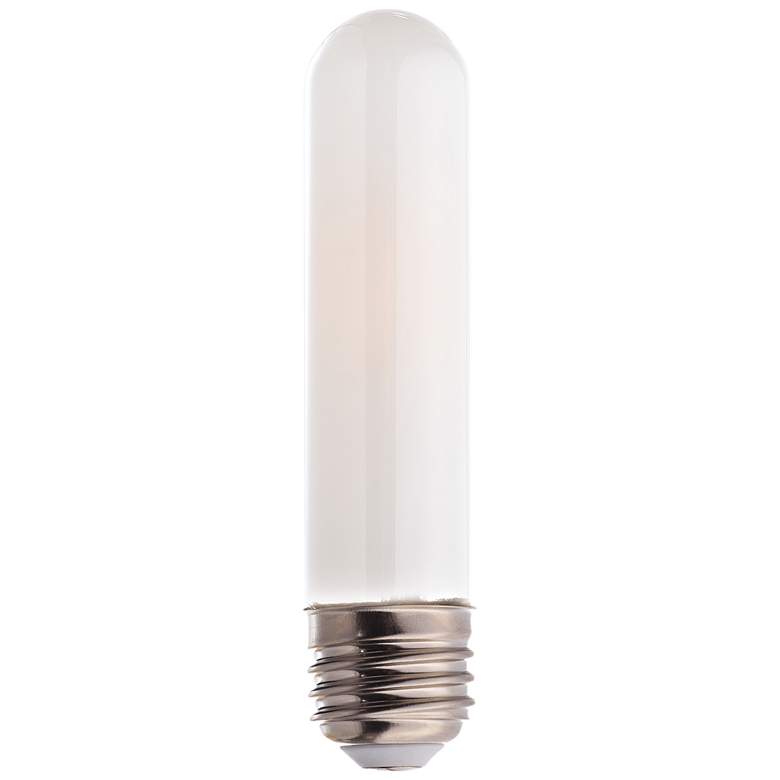 Image 1 40W Equivalent Milky 4.5W LED Dimmable Standard T10 Tube Bulb
