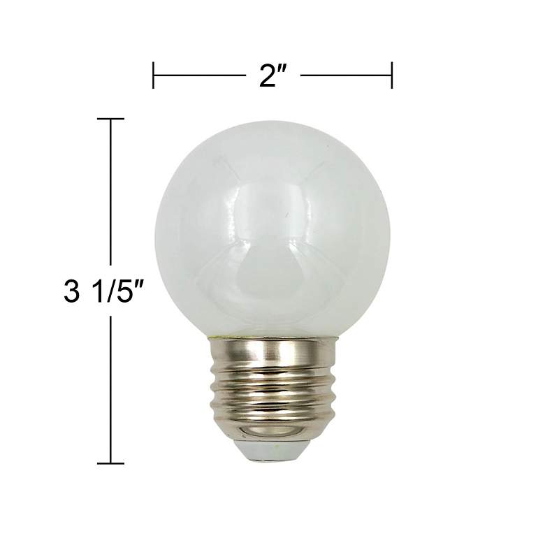 Image 4 40W Equivalent Milky 4W LED 2700K Dimmable Standard 4-Pack more views