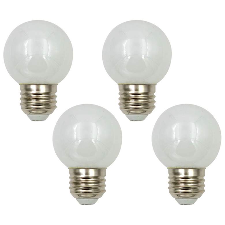 Image 1 40W Equivalent Milky 4W LED 3000K Dimmable Standard 4-Pack