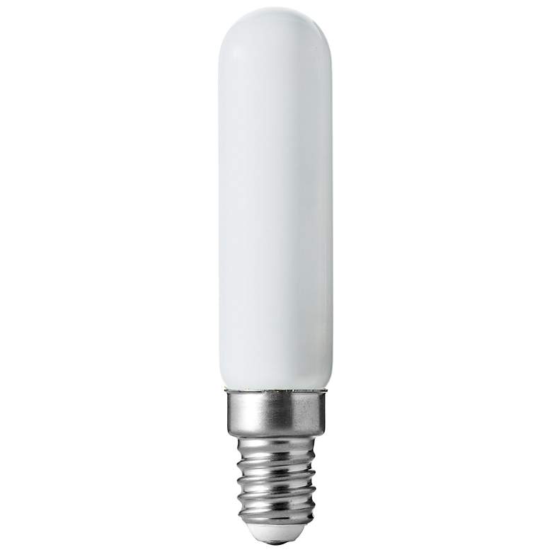 Image 2 40W Equivalent Milky 4W LED Dimmable E12 Base T6 2-Pack more views