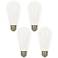 40W Equivalent Milky 4W LED Dimmable Standard ST19 4-Pack