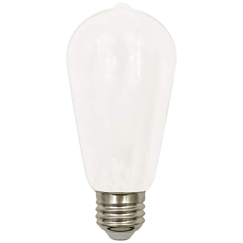 Image 3 40W Equivalent Milky 4W LED Dimmable Standard ST19 4-Pack more views