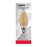 3_40W Equivalent Satco Amber 3.5W LED Dimmable Candelabra C11 more views