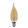 40W Equivalent Satco Amber 3.5W LED Dimmable Candelabra CA11