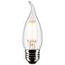 2_40W Equivalent Satco Clear 4W LED Dimmable E26 CA10 2-Pack more views
