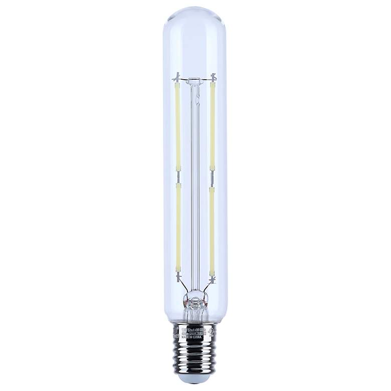 Image 1 40W Equivalent Satco Clear 4W LED Dimmable Intermediate Bulb