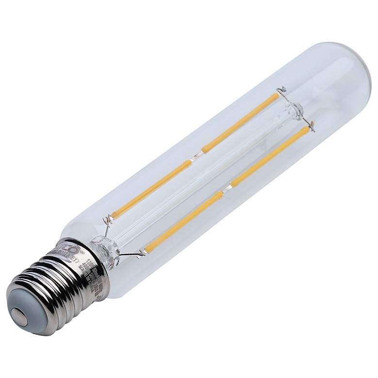 Image 3 40W Equivalent Satco Clear 4W LED Dimmable Intermediate Bulb more views