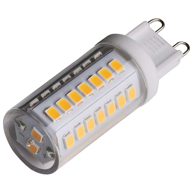 Image 2 40W Equivalent Satco Clear 5W JCD LED Dimmable Bi-Pin Bulb more views