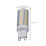 4_40W Equivalent Satco Clear 5W Mini LED Dimmable Bi-Pin Bulb more views