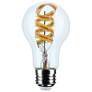 1_40W Equivalent Satco Clear 6W LED Dimmable Standard A19 Bulb