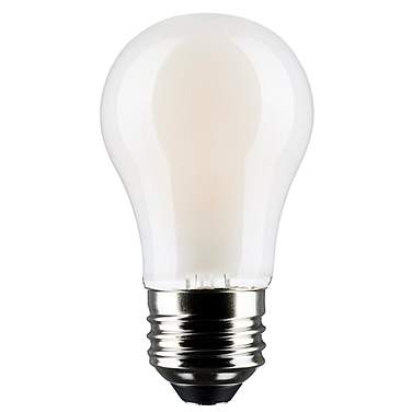 40W Equivalent Satco Frosted 5.5W LED Dimmable E26 2-Pack