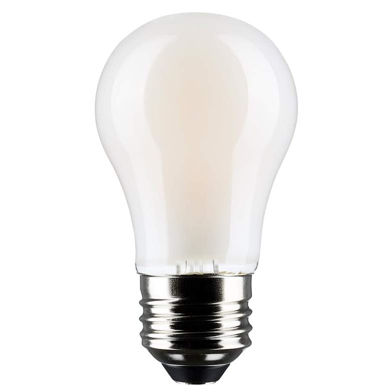Image 1 40W Equivalent Satco Frosted 5.5W LED Dimmable E26 2-Pack