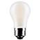 40W Equivalent Satco Frosted 5.5W LED Dimmable E26 2-Pack