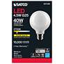 6_40W Equivalent Satco White 4.5W 2700K LED Dimmable Standard more views