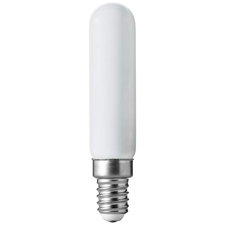 Image 1 40W Equivalent T6 Milky 4W LED Dimmable E12 Base Bulb