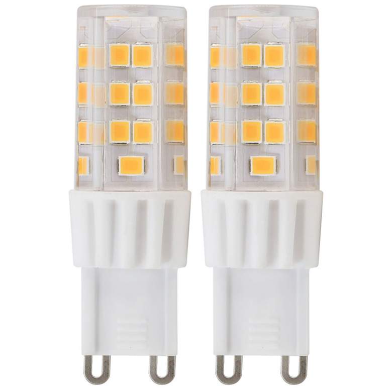 Image 1 40W Equivalent Tesler 4W LED Dimmable G9 Base Bulb Set of 2