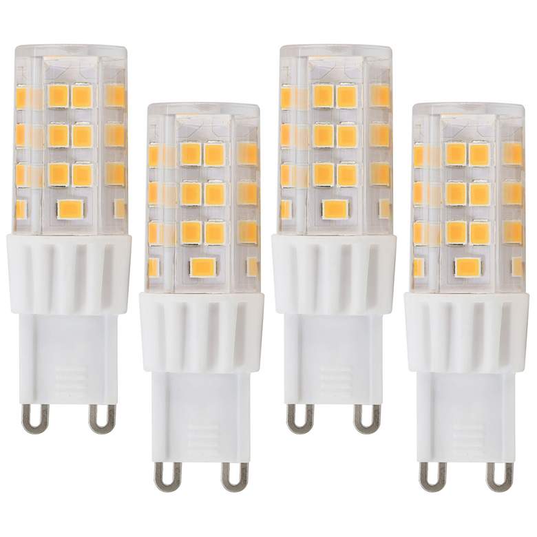Image 1 40W Equivalent Tesler 4W LED Dimmable G9 Base Bulb Set of 4