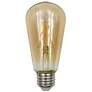40W Equivalent Tesler Amber 4W LED Dimmable Standard ST19