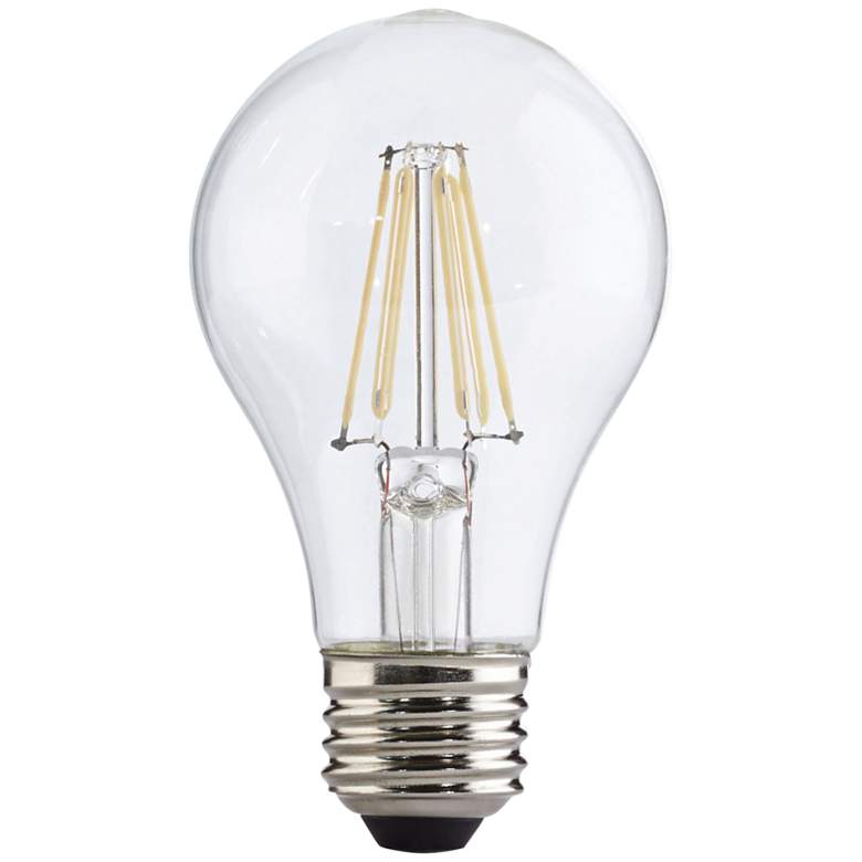 Image 1 40W Equivalent Tesler Clear 4.5W LED Dimmable Standard Bulb