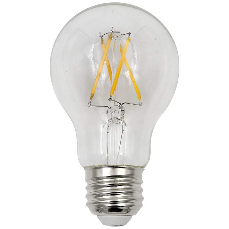 Image 1 40W Equivalent Tesler Clear 4W LED Dimmable Standard Bulb