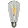 40W Equivalent Tesler Clear 4W LED Dimmable Standard ST19 Light Bulb