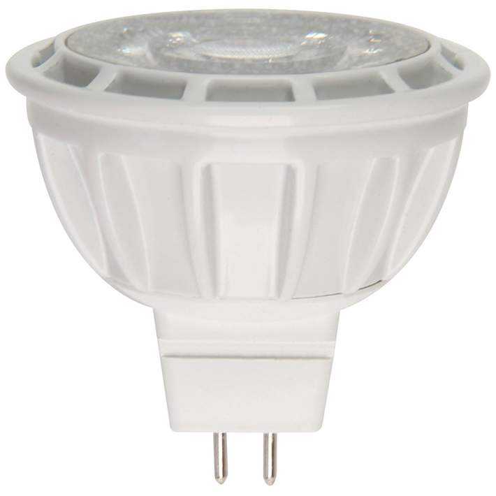 40W Equivalent Tesler Frosted 6W LED Dimmable Bi-Pin MR16 - #122K2