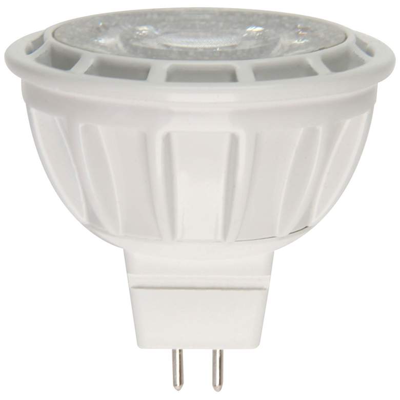Image 1 40W Equivalent Tesler Frosted 6W LED Dimmable Bi-Pin MR16