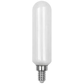 Image1 of 40W Equivalent Tesler Milky 4W LED Dimmable E12 Base Bulb