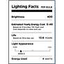 40W Equivalent Tesler Milky 4W LED Dimmable Standard 2-Pack