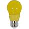 40W Equivalent Yellow 5 Watt LED Non-Dimmable Standard Bulb