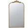 41.7"H x 24"W Gold Baroque Inspired Wall Mirror