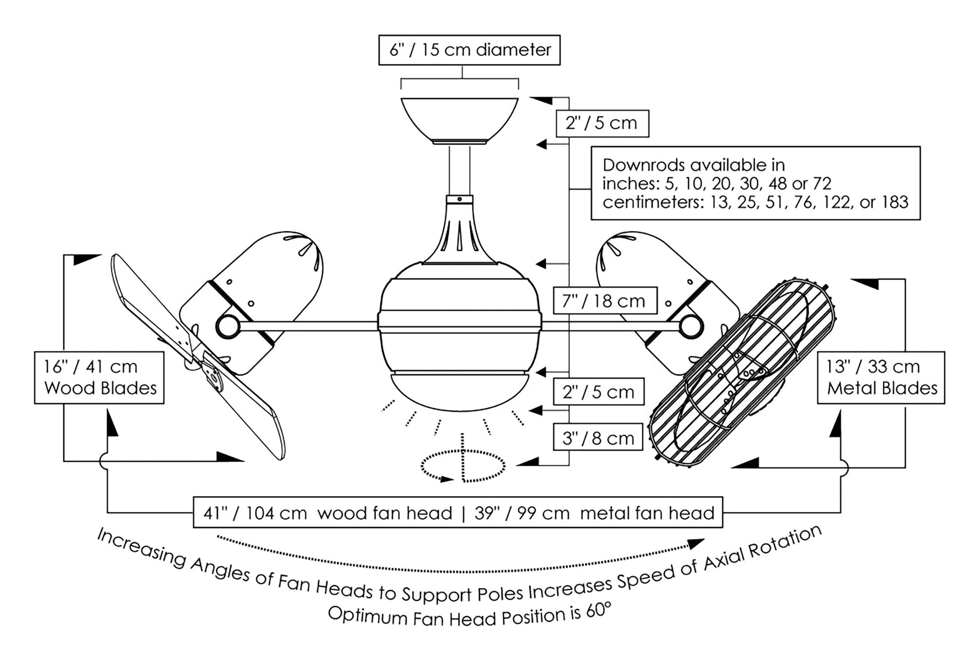 Image 7 41" Matthews Dagny LK Nickel and Black Rotational LED Ceiling Fan more views