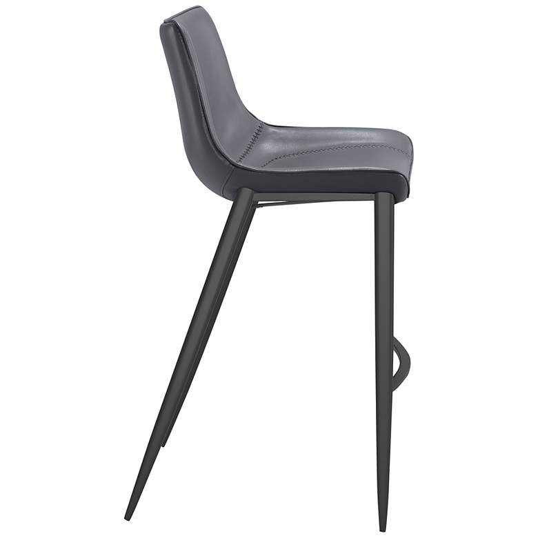 Image 4 42.5x20.5x43.3 Magnus Bar Chair Gray more views
