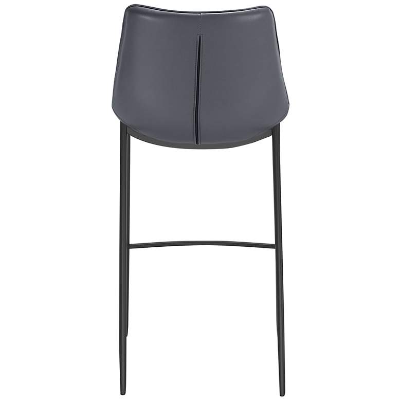 Image 5 42.5x20.5x43.3 Magnus Bar Chair Gray more views