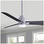 42" Alessandra Brushed Nickel and Black LED Ceiling Fan