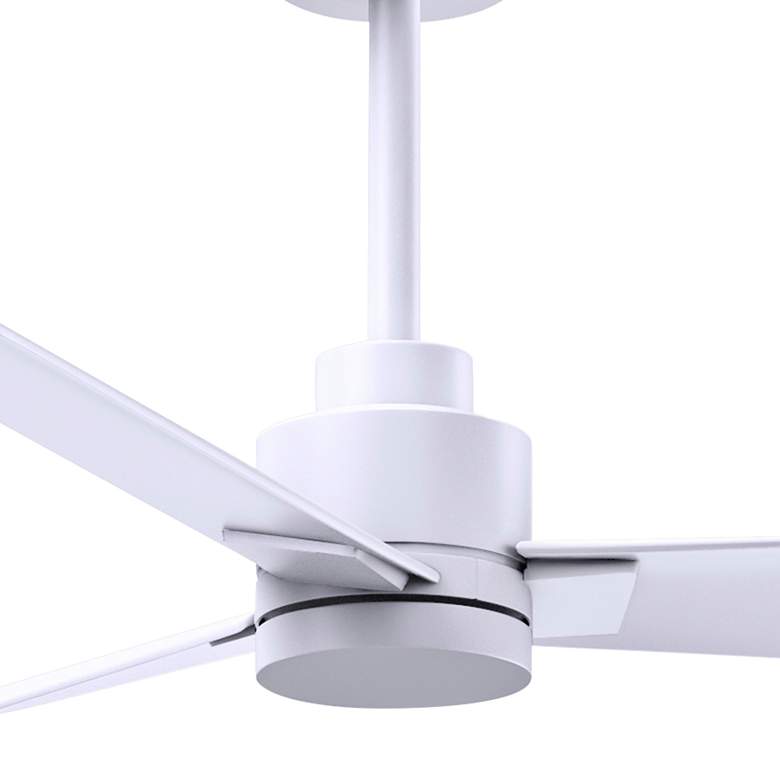 Image 2 42" Alessandra Matte White and Matte White Ceiling Fan more views