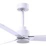 3_42" Alessandra Matte White and Matte White Ceiling Fan more views